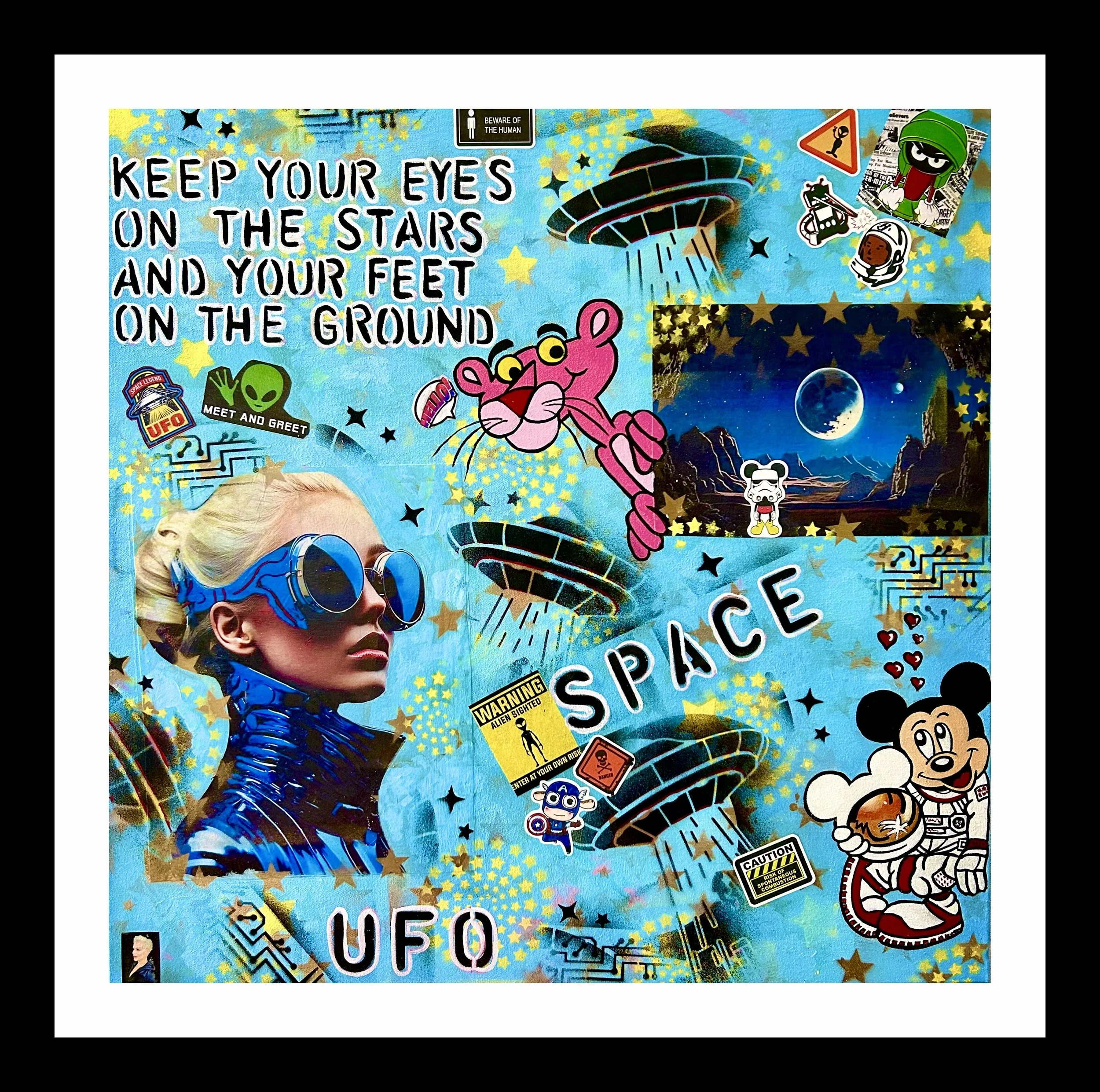 keep your eyes on the stars and feet on the ground.   Sold