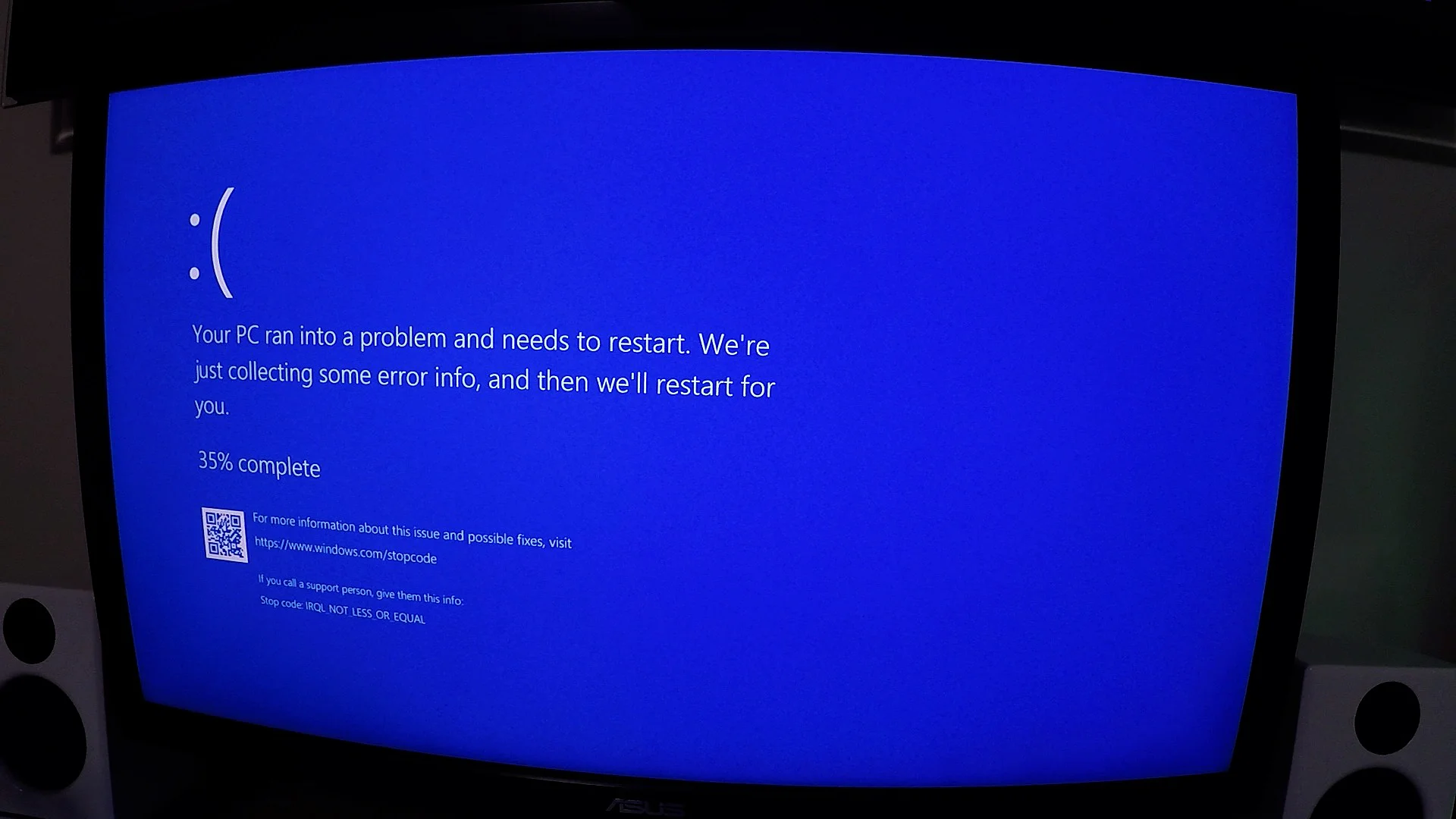 Blue Screen of Death