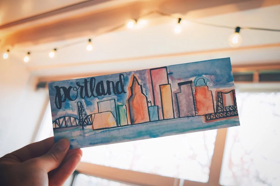 Waterfront Watercolor