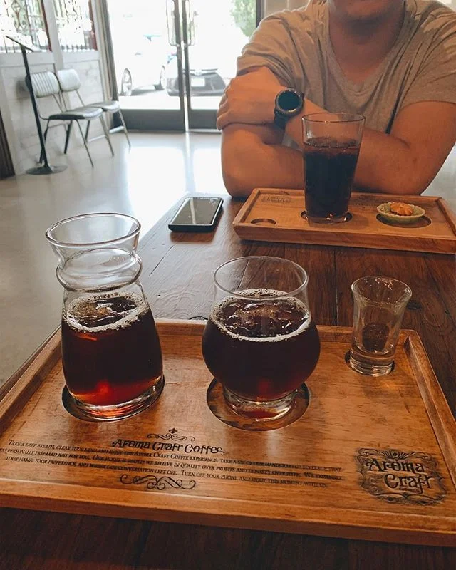 My favorite part about exploring new places is finding new cafes to press pause ⏸