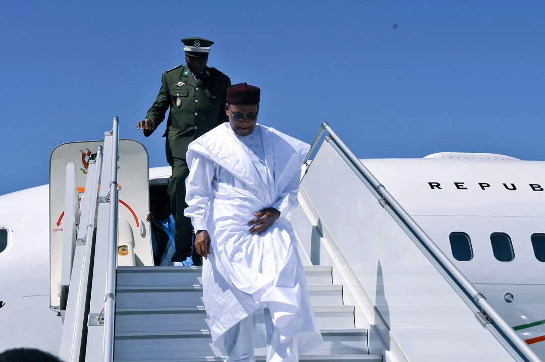 Sommet de l’UA sur la ZLEC : Le Président Issoufou Mahamadou est arrivé lundi après-midi à Kigali