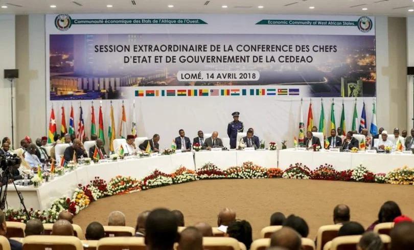 Ouverture de la Session extraordinaire de la Conférence des Chefs d’État et de Gouvernement de la CEDEAO à Lomé au Togo