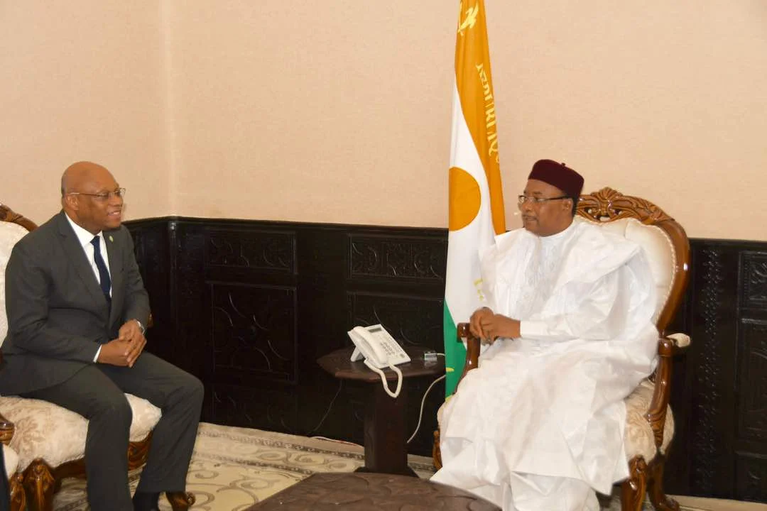Le Président de la République SEM Issoufou Mahamadou reçoit le nouveau président de la Commission de la CEDEAO