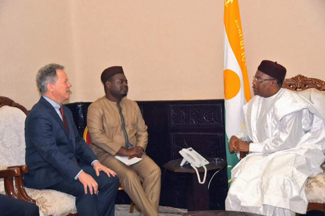 Le Président de la République SEM Issoufou Mahamadou s’entretient avec le Directeur Exécutif du Programme Alimentaire Mondiale