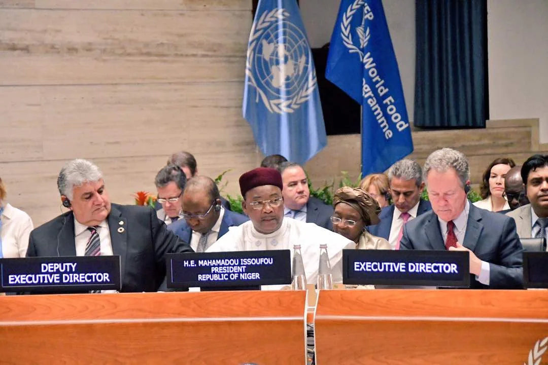 Visite de travail du Président de la République à Rome (Italie) : Le Niger et le PAM conviennent d’élaborer et de mettre un programme conjoint pour lutter contre la pauvreté et éliminer la faim 