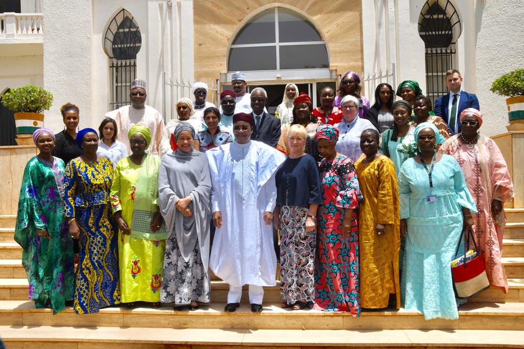 Le Président Issoufou Mahamadou a reçu samedi la Vice-secrétaire Générale des Nations-Unies et la Ministre des Affaires Etrangères de Suède
