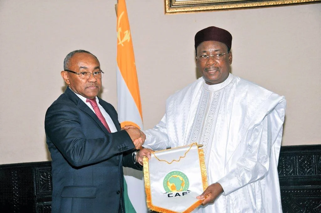 Le Président de la République a reçu vendredi le Président de la Confédération Africaine de Football (CAF)