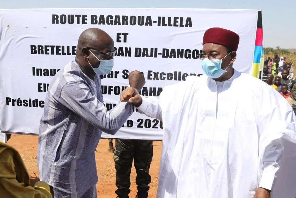 Le Président de République SEM Issoufou Mahamadou a inauguré mercredi la route Illèla-Bagaroua