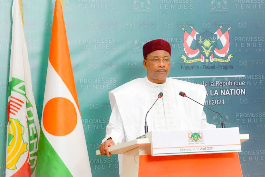 MESSAGE A LA NATION DE SON EXCELLENCE ISSOUFOU MAHAMADOU  PRESIDENT DE LA REPUBLIQUE, CHEF DE L’ETAT (1er Avril 2021)