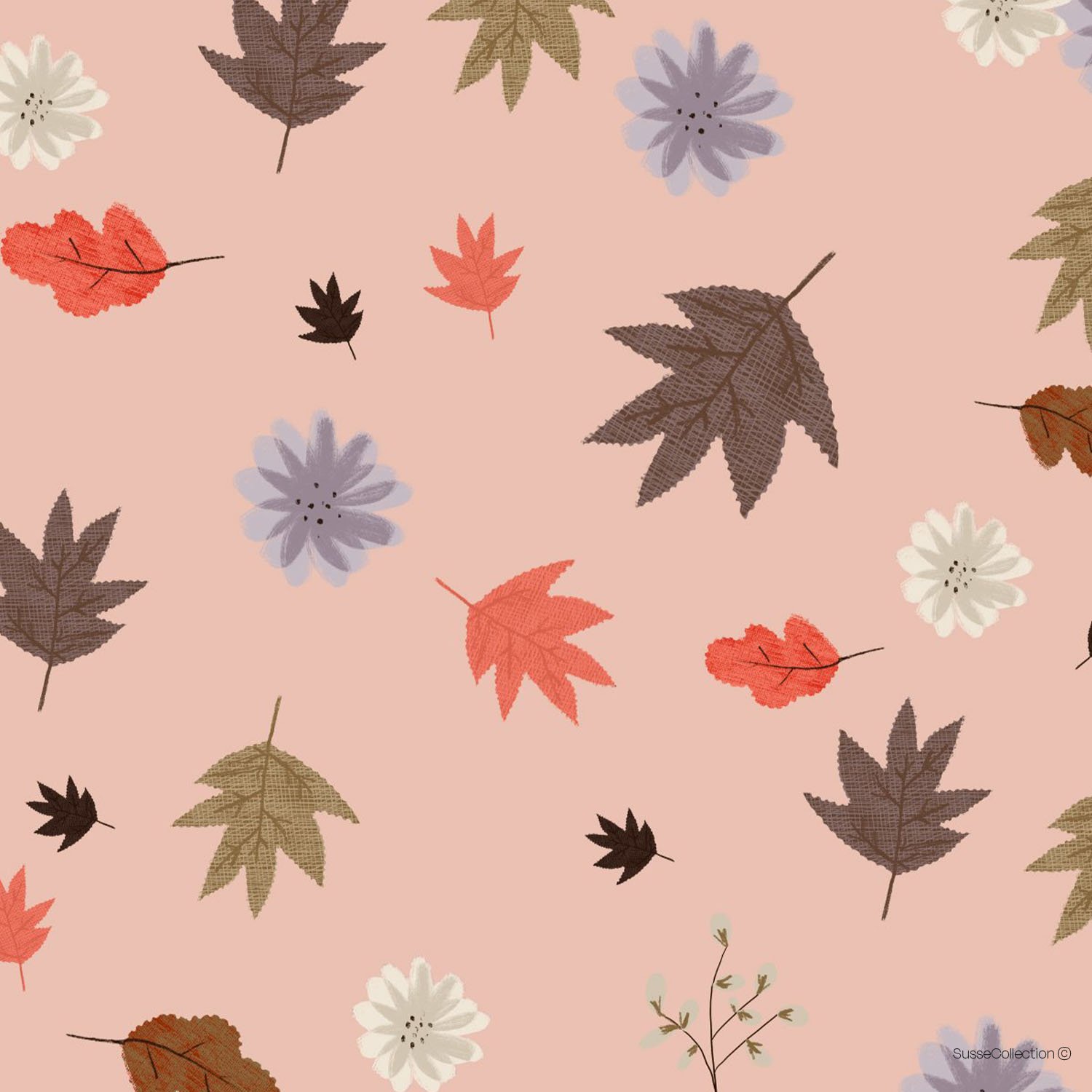 Falling Leaves Pattern