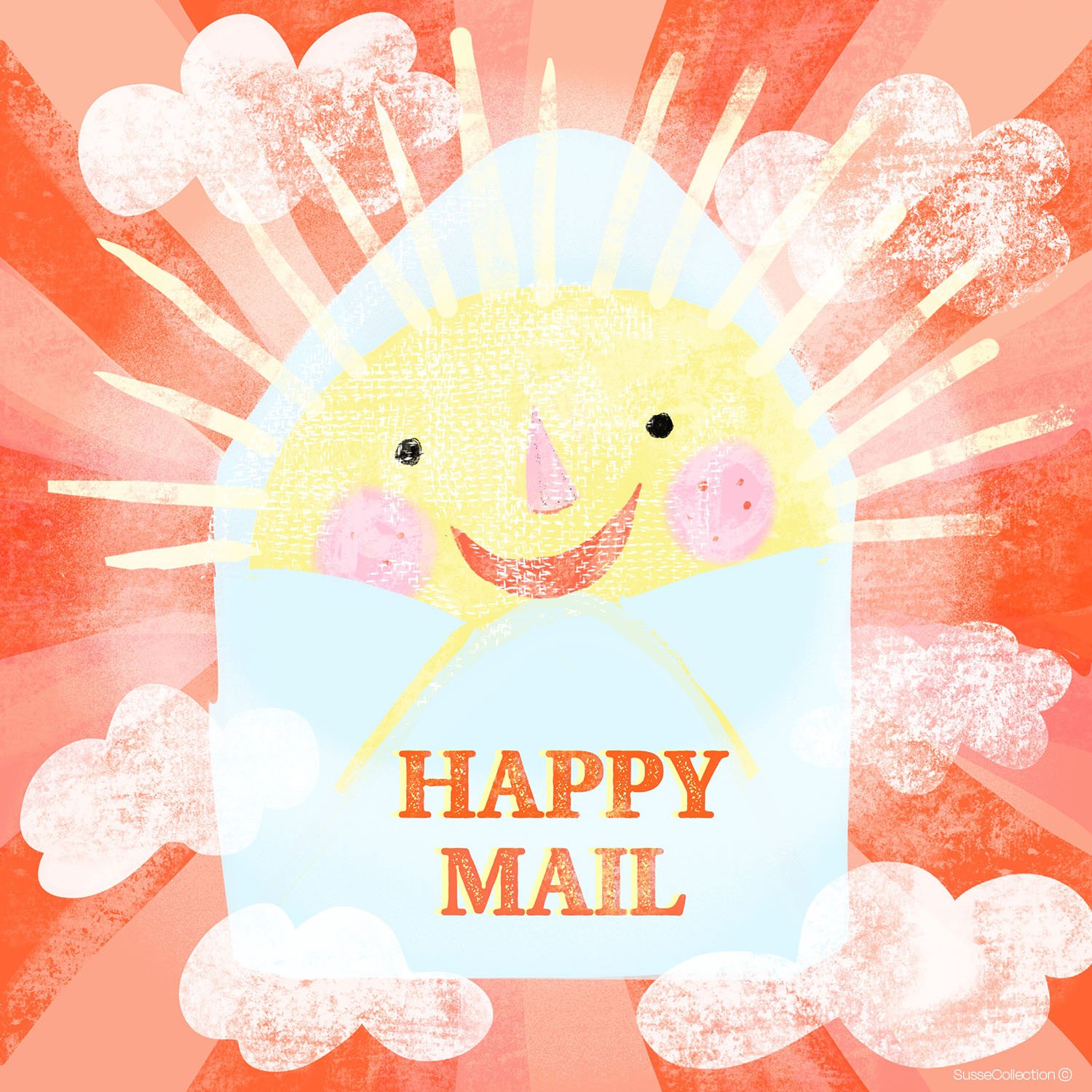 Happy Mail Wuzci Cards
