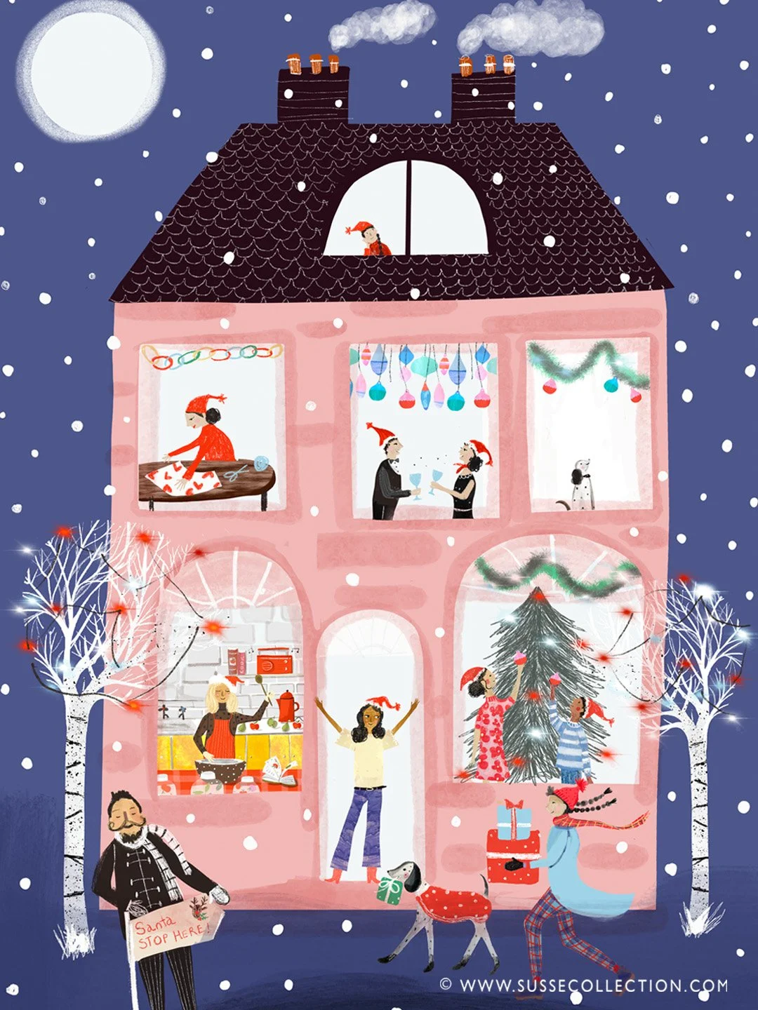 Day 12 of Jehane’s Twelve days of Christmas - “ Night Before Christmas”