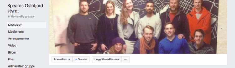 Den "hemmelige" styresiden.