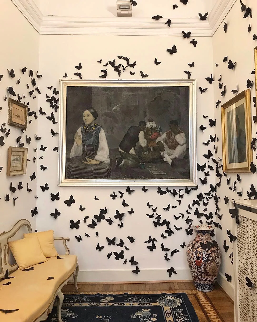 L’Ora Dannata Exhibition by Carlos Amorales at the Adolfo Pine Foundation