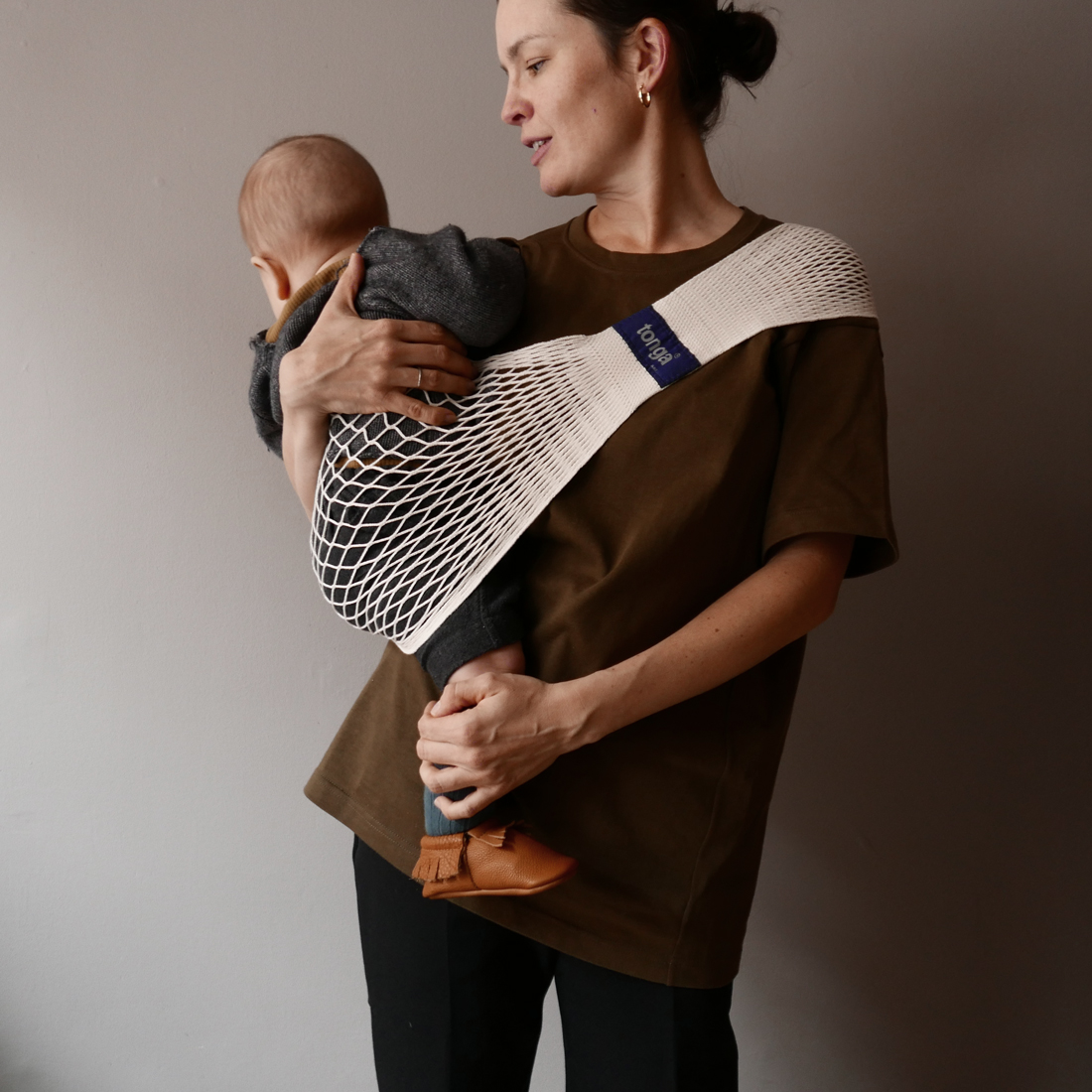 mesh baby sling