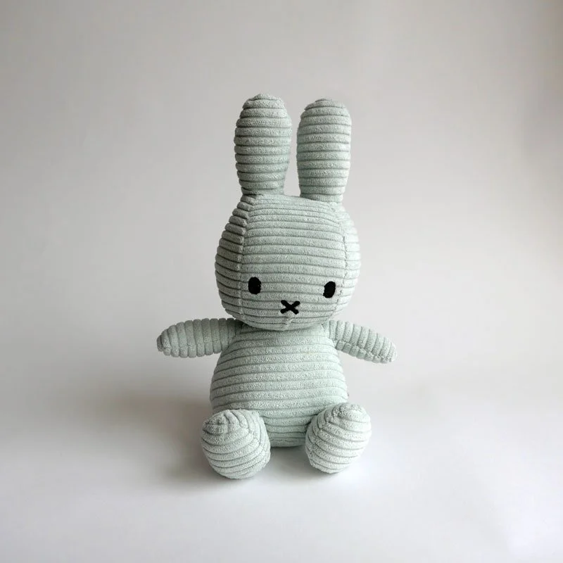 Miffy ECO Corduroy - Soft Jade, 23 cm