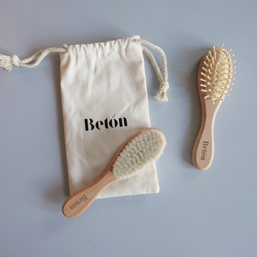 Our beautiful baby brushes in a pack of 2 #betonstudios