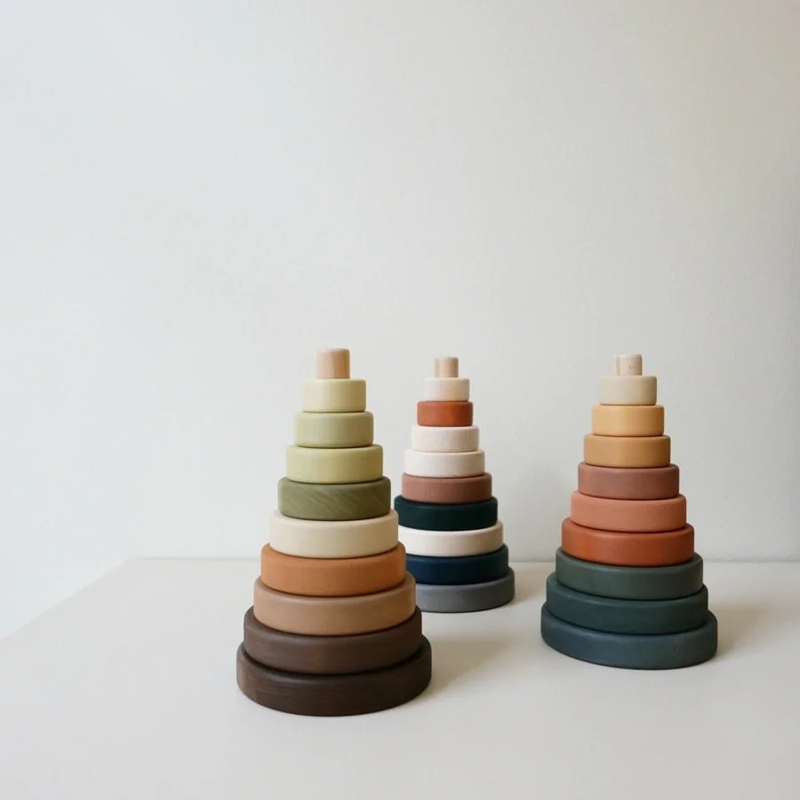 Ring stacker toys just arrived! 🗼 #betonstudios