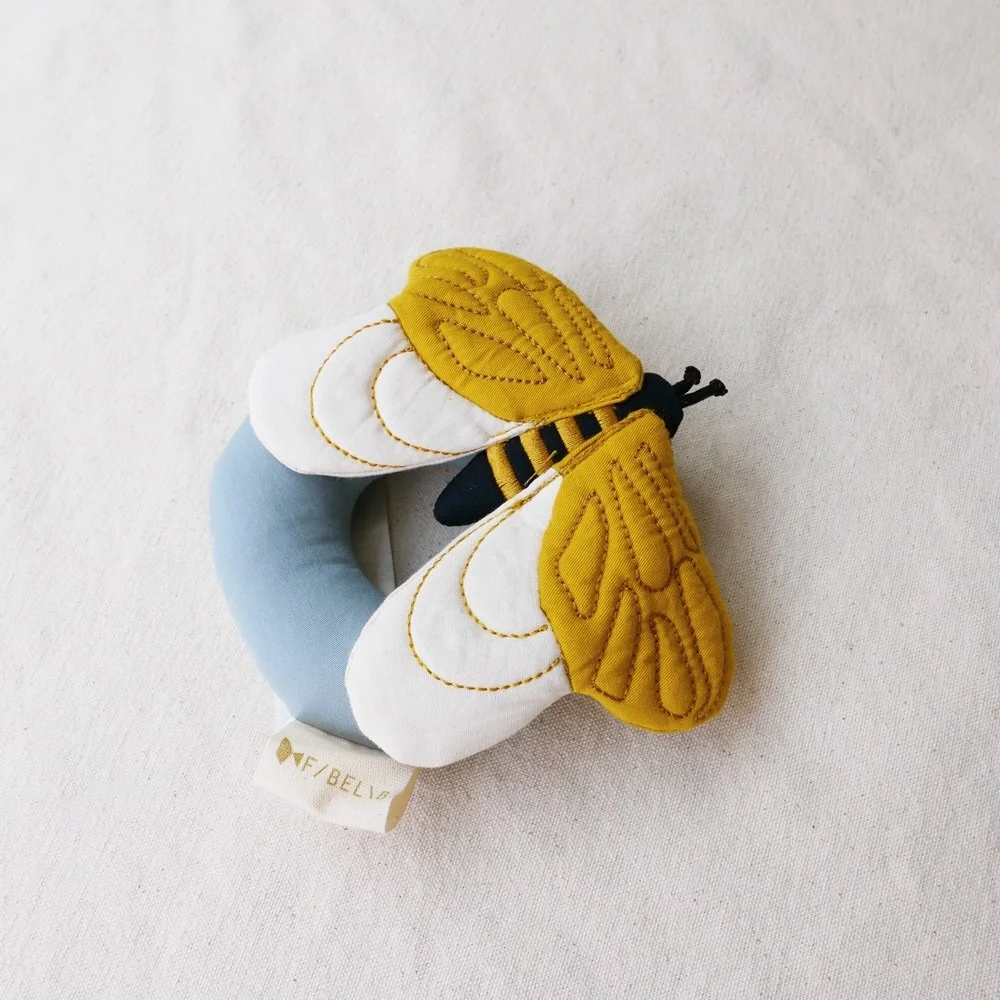 I&rsquo;m continuing the summer theme in the store! How cute are these soft rattles? 🐝 #betonstudios