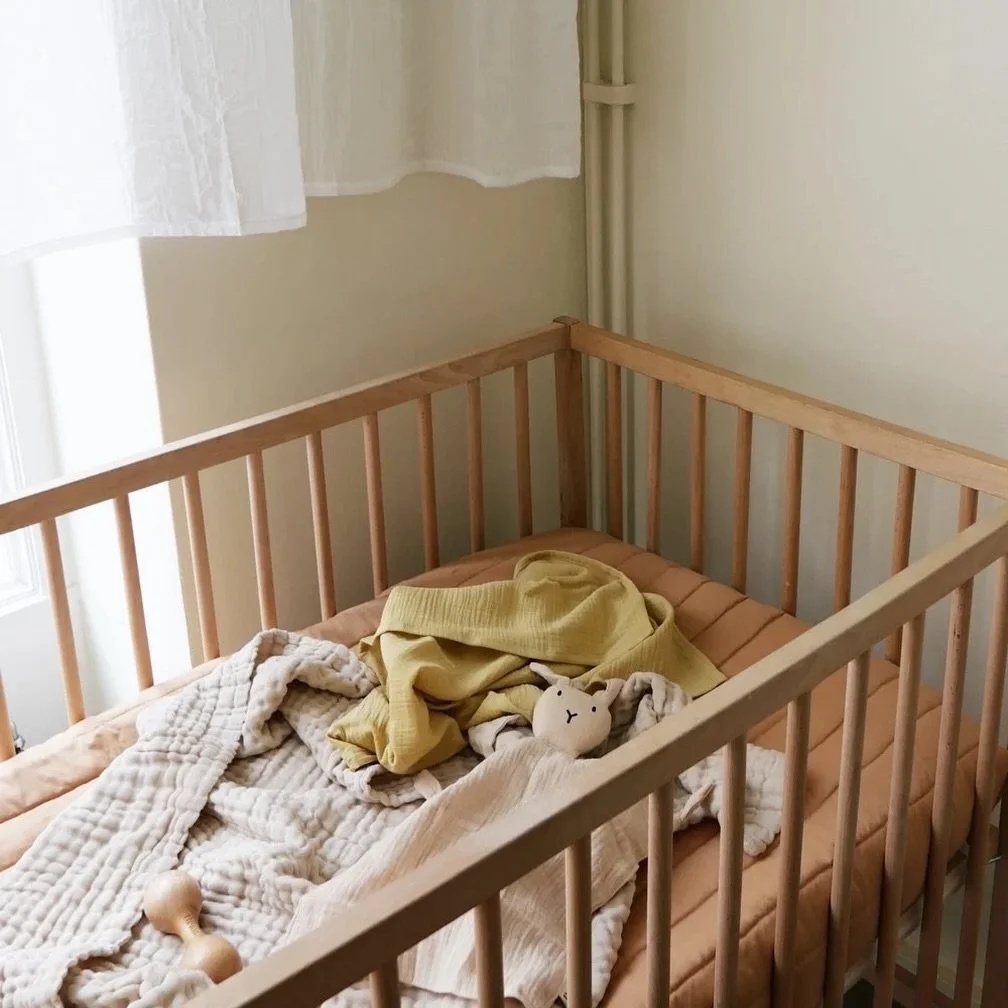 Our muslin cloths are so soft and light, organic cotton of course. Parents use them all day, every day 🧺 
- as a burp cloth
- as a comforting blanky
- as a nursing cover
- as a diaper cloth
- as a wipe
- as a sun cover&hellip; and the list goes on!