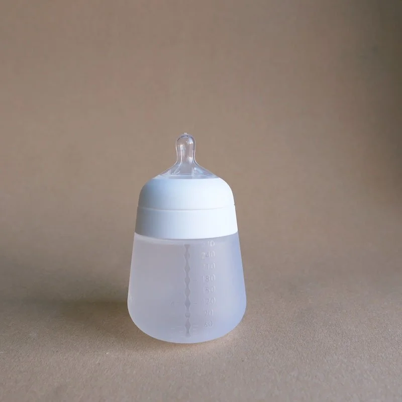 Flexy Silicone Bottle, 2-pk 270ml - white