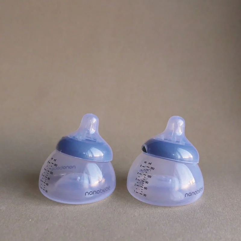 Breast Milk Bottle Anti-Colic, 2-pk 150ml - grey