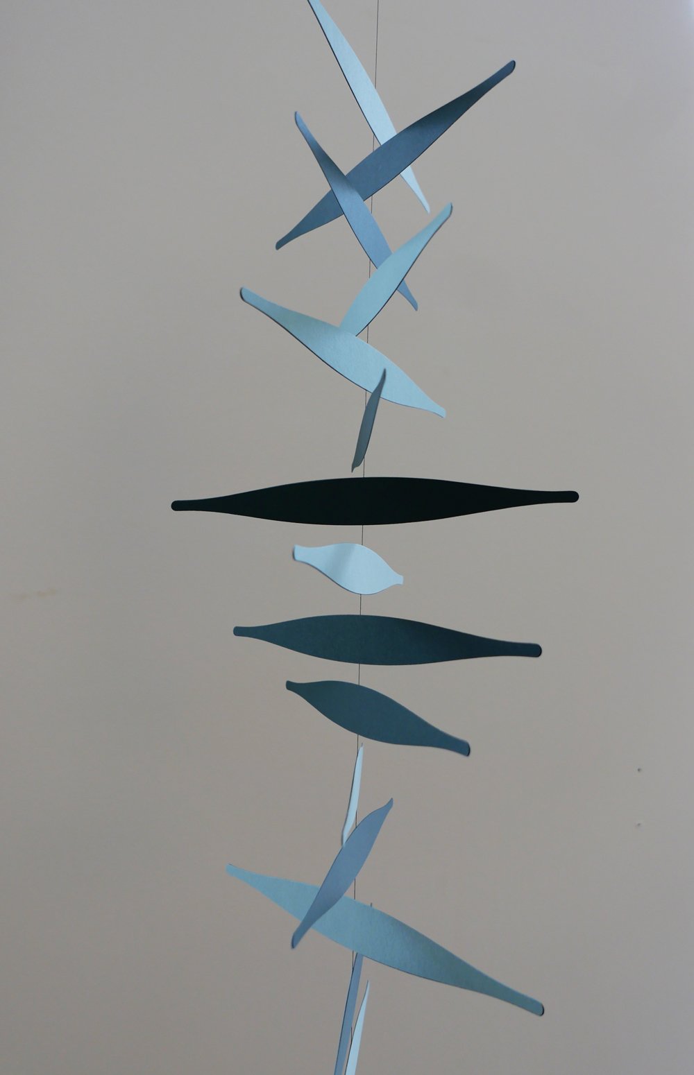 Density baby mobile - paper, Ocean