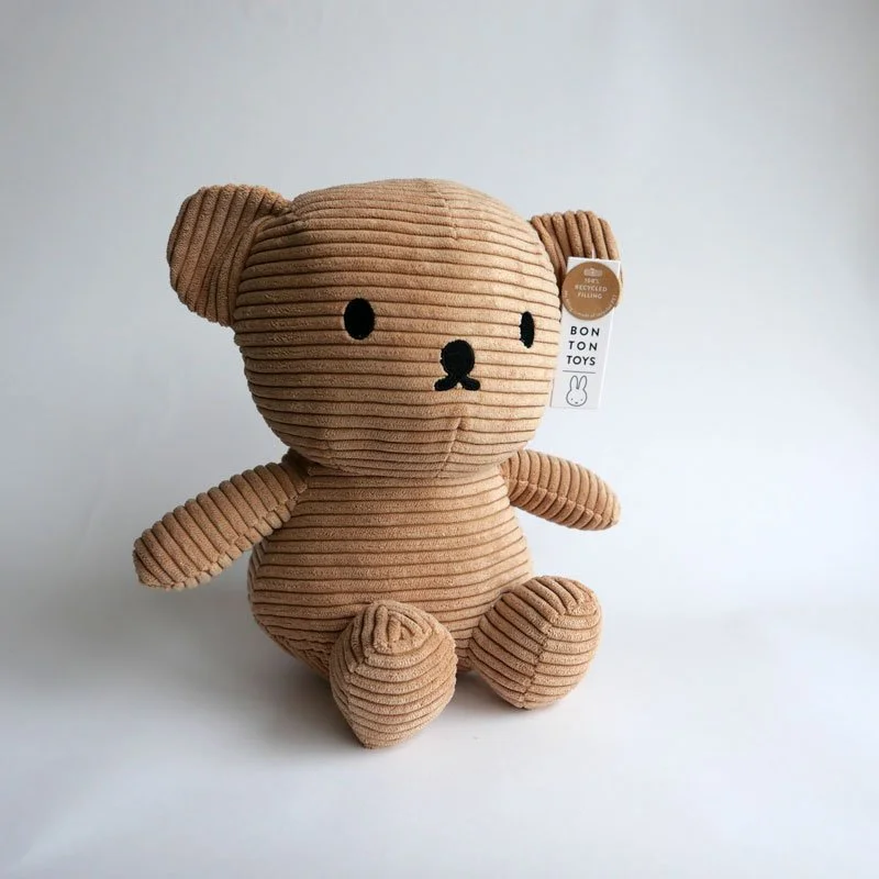 Boris Bear Corduroy, Beige - 24 cm