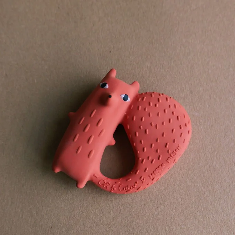 Cyril Squirrel Fox Baby Teether