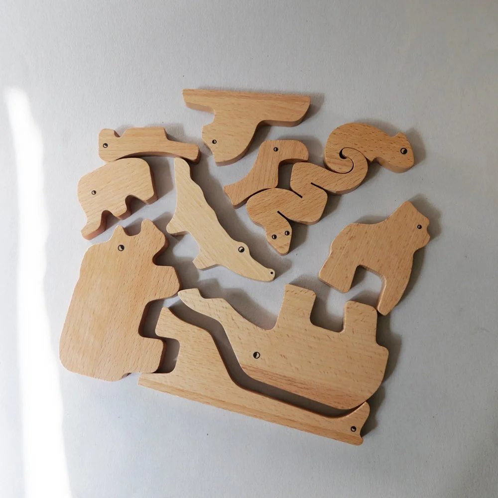 Double-Sided Jungle Puzzle
