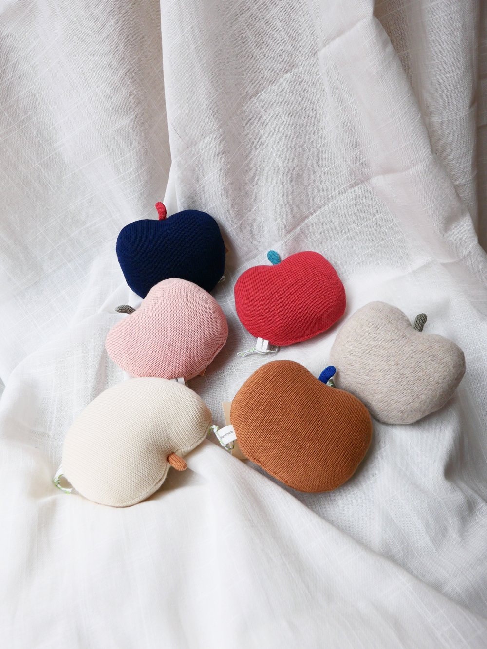 Soft Apple with bell - various colors