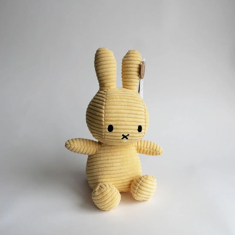 Miffy ECO Corduroy - Buttercream, 23 cm