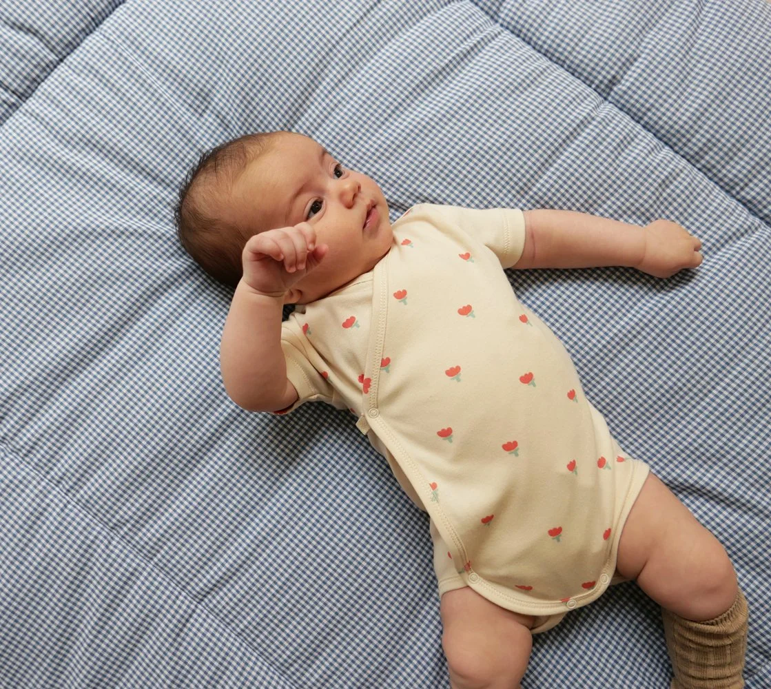 Short sleeve romper - Poppy