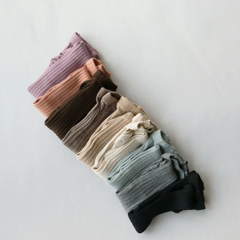 Ribbed tights - various colors