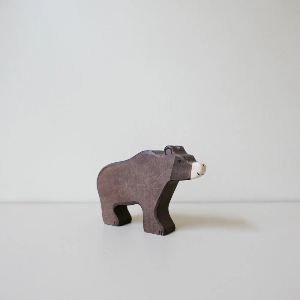 Holztiger wooden figure - Brown Bear