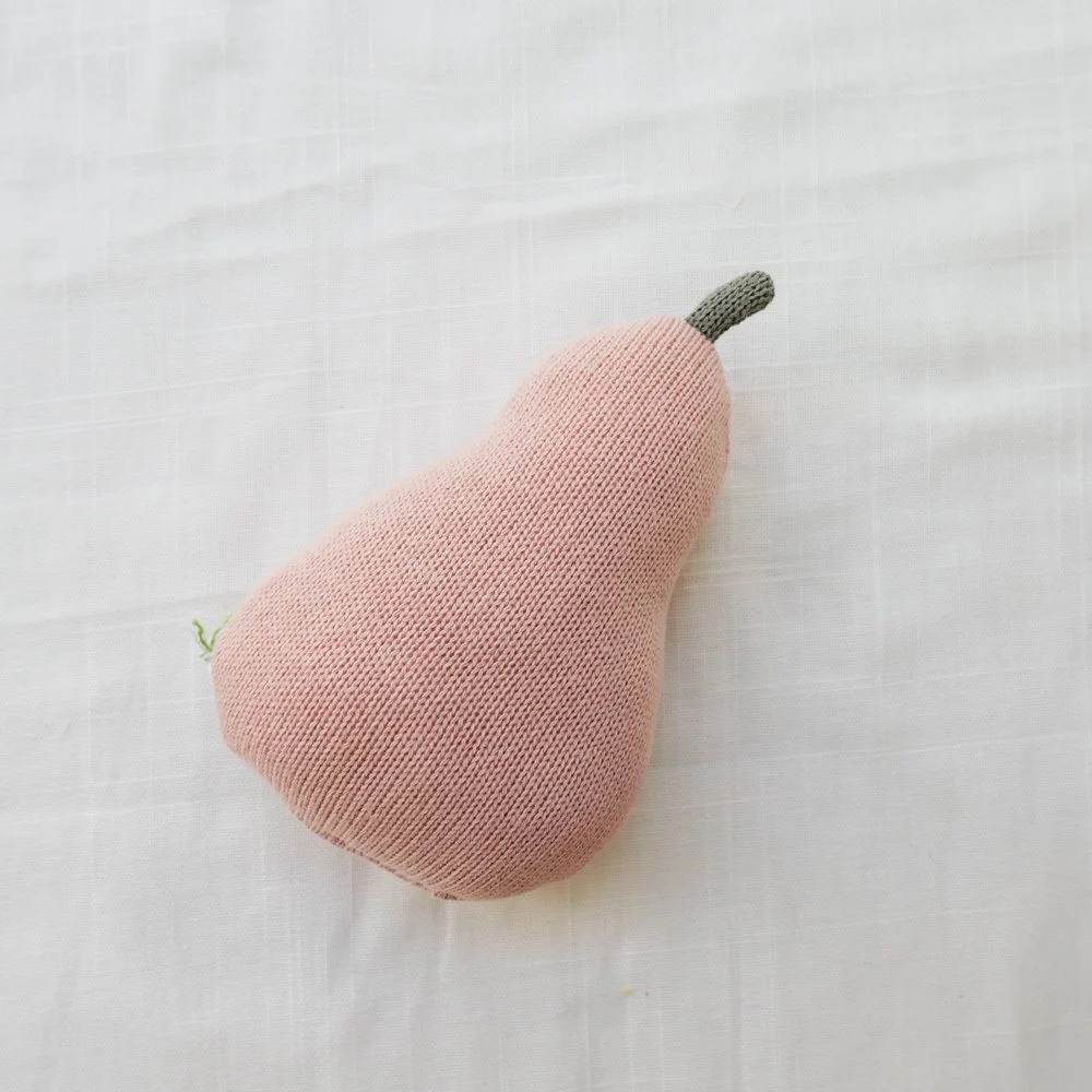 Soft Pear with bell - various colors