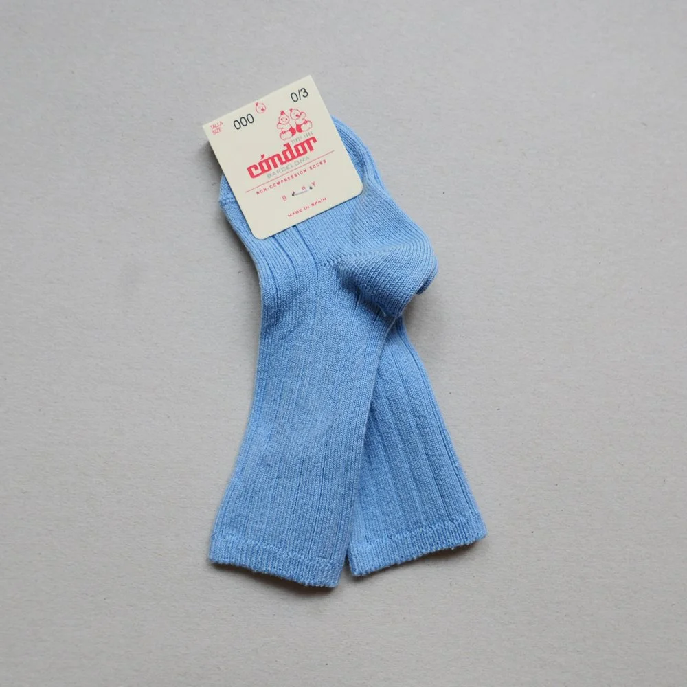 Ribbed knee socks - various colors