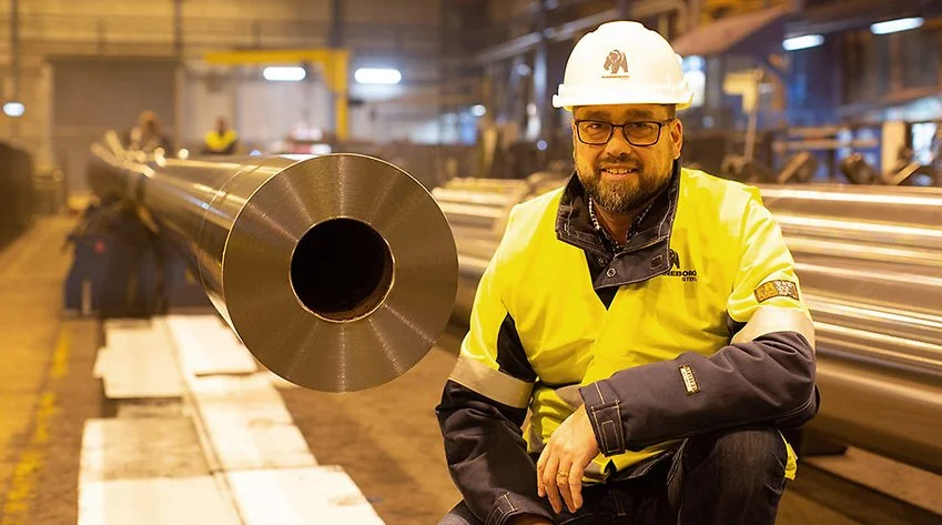 Bergsmansafton 28/1 om Björneborg Steel