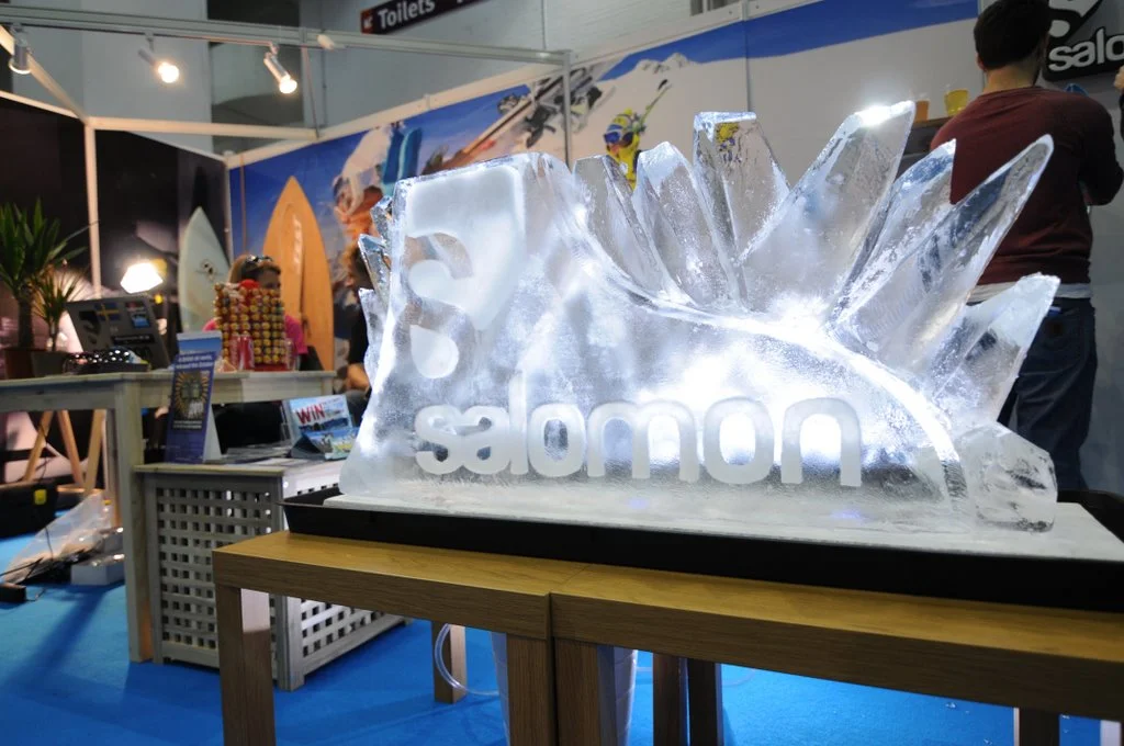 CORPORATE LOGO ICE VODKA LUGE