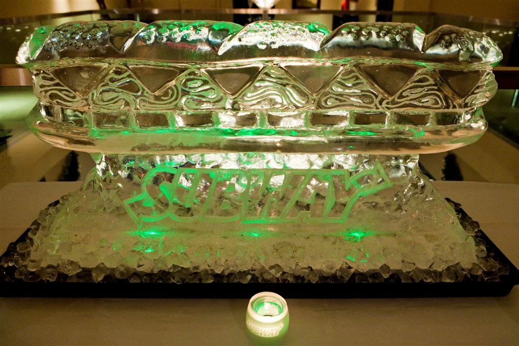 CORPORATE LOGO ICE VODKA LUGE