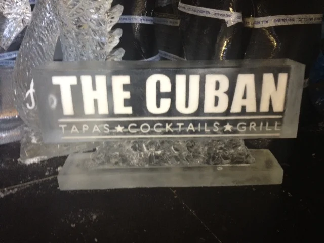 CORPORATE LOGO ICE VODKA LUGE