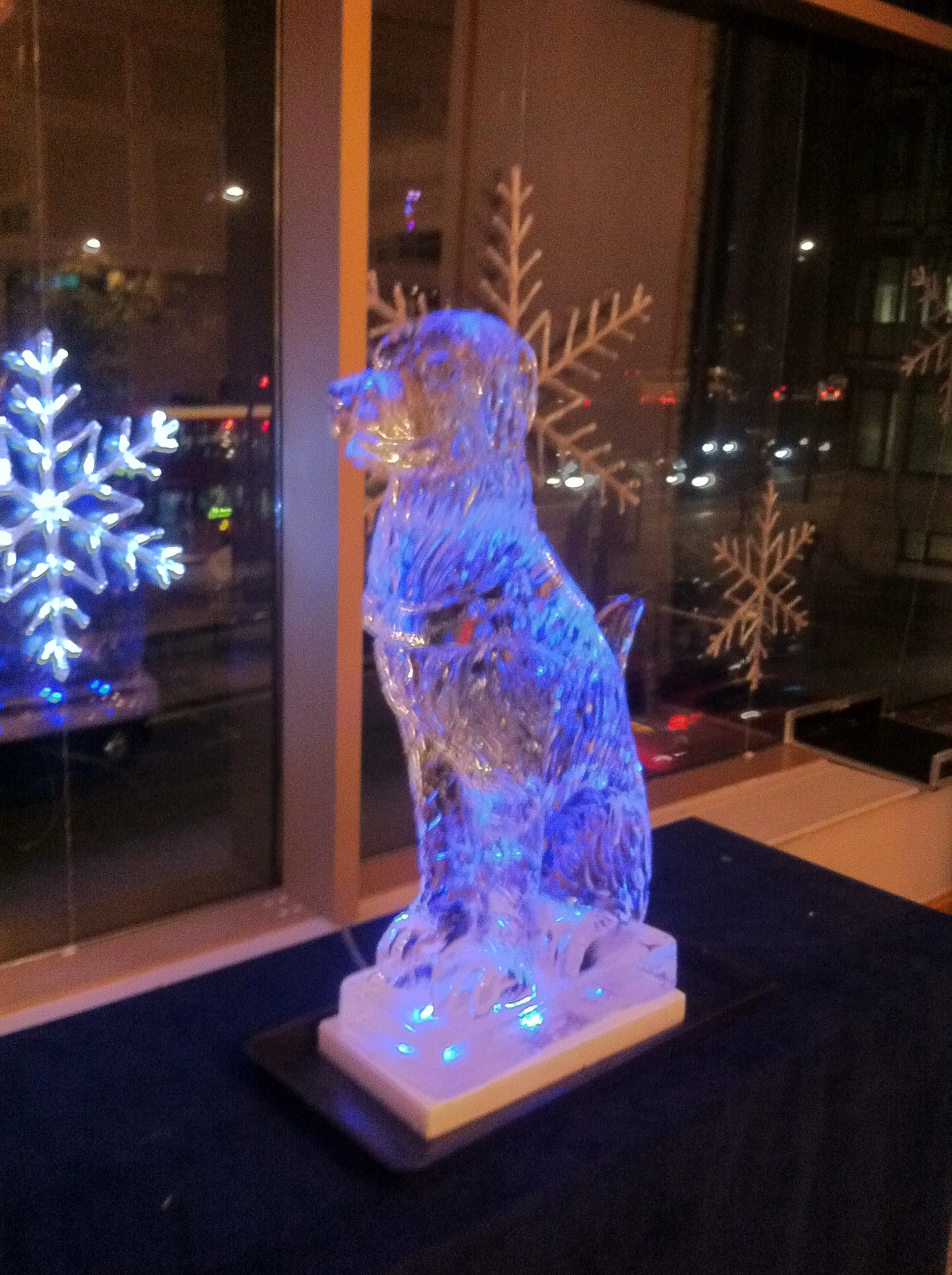 DOG ICE VODKA LUGE