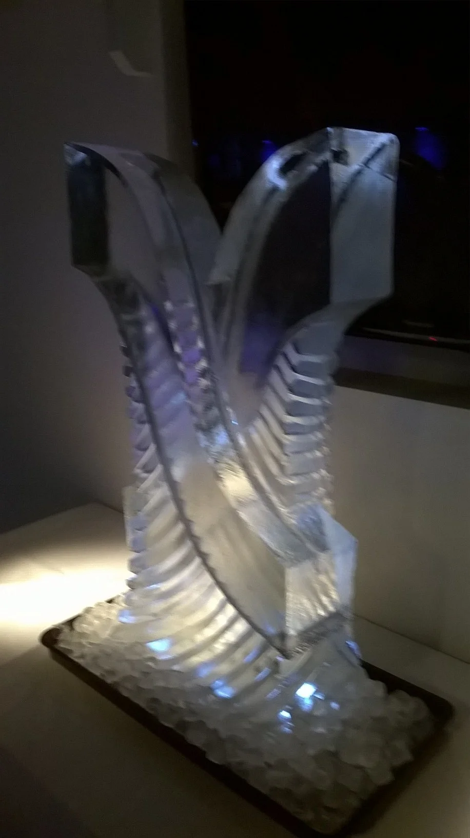 DOUBLE SKI JUMP ICE VODKA LUGE