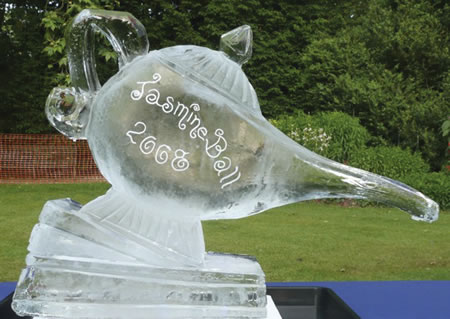GENIE LAMP ICE VODKA LUGE