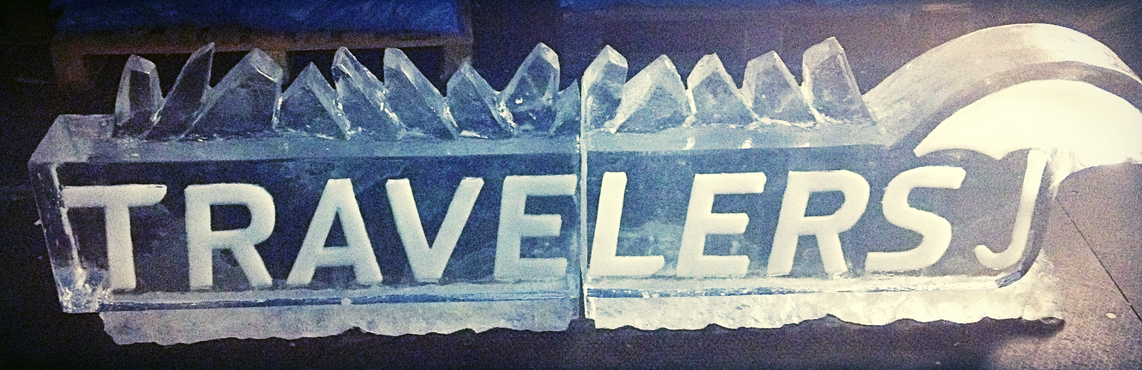 CORPORATE LOGO ICE VODKA LUGE