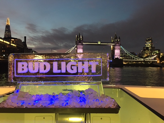 CORPORATE LOGO ICE VODKA LUGE