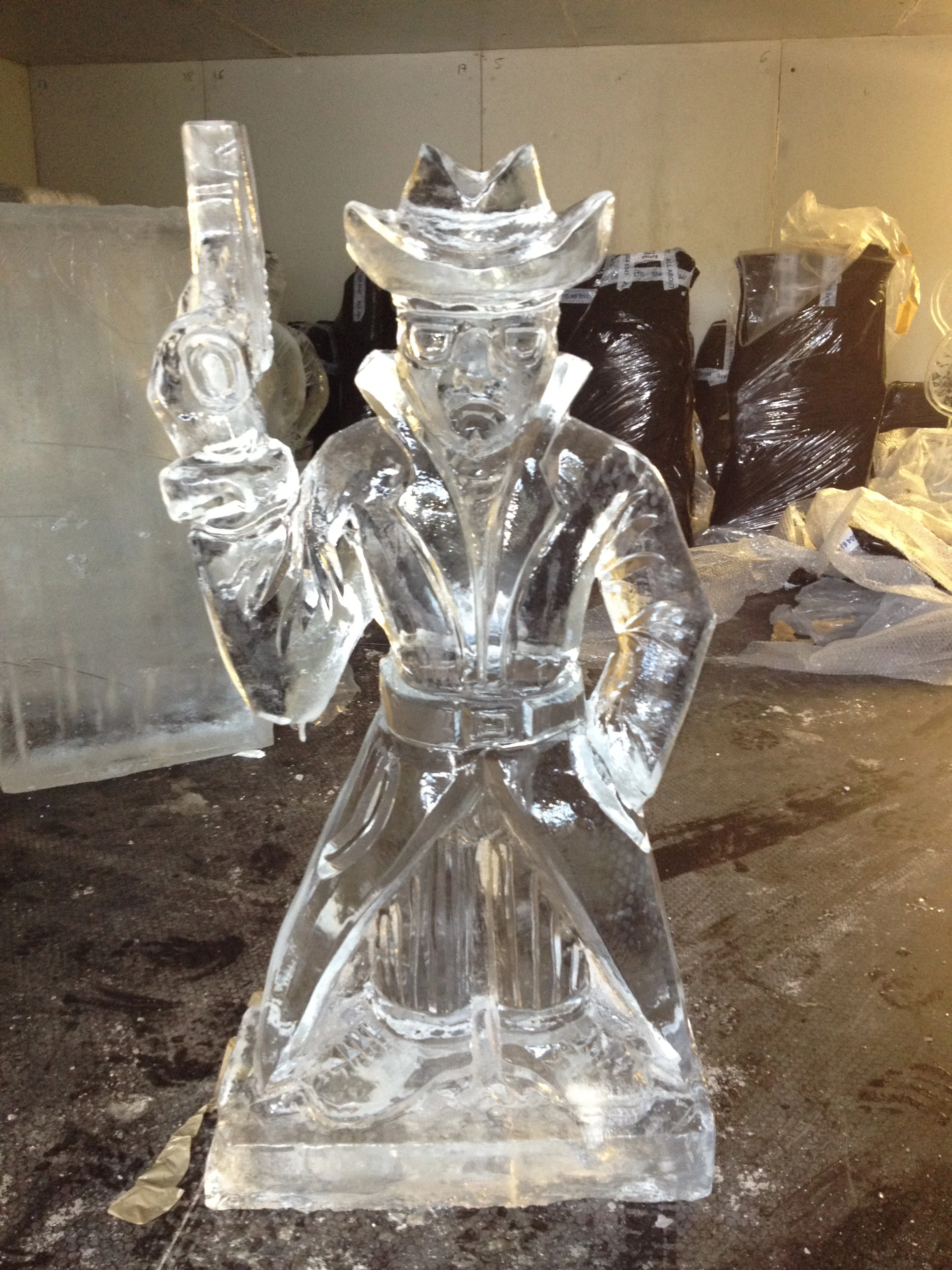 MAN ICE VODKA LUGE