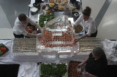 Sushi Ice Carving