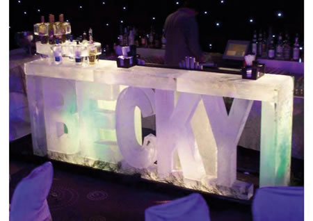 Named 2 Metre Ice Bar