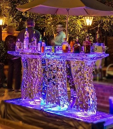 Bubble Bar 2 Metre Ice Bar